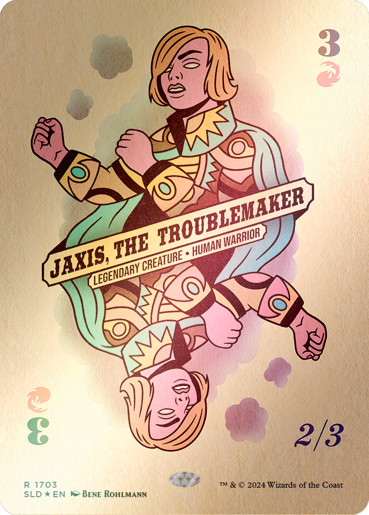 Jaxis, the Troublemaker (Rainbow Foil) [Secret Lair Drop Series] | Silver Goblin