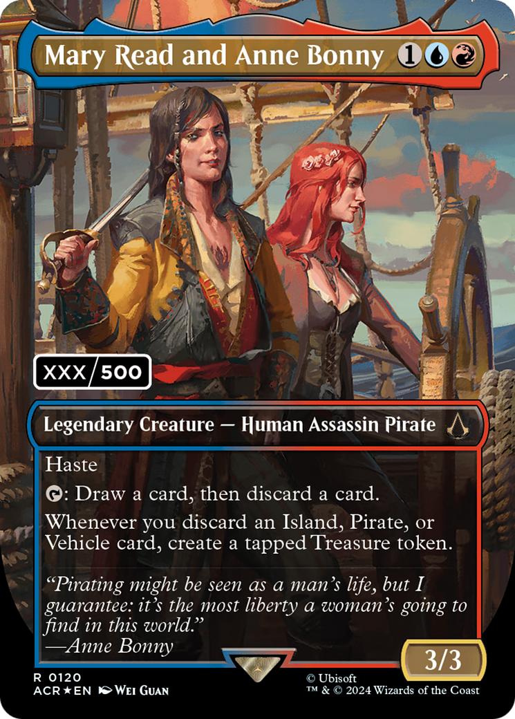 Mary Read and Anne Bonny (English) (Serial Numbered) [Assassin's Creed] | Silver Goblin