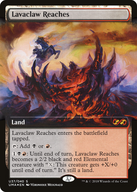 Lavaclaw Reaches (Topper) [Ultimate Masters Box Topper]
