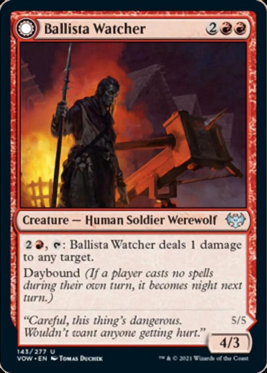 Ballista Watcher // Ballista Wielder [Innistrad: Crimson Vow] Foil