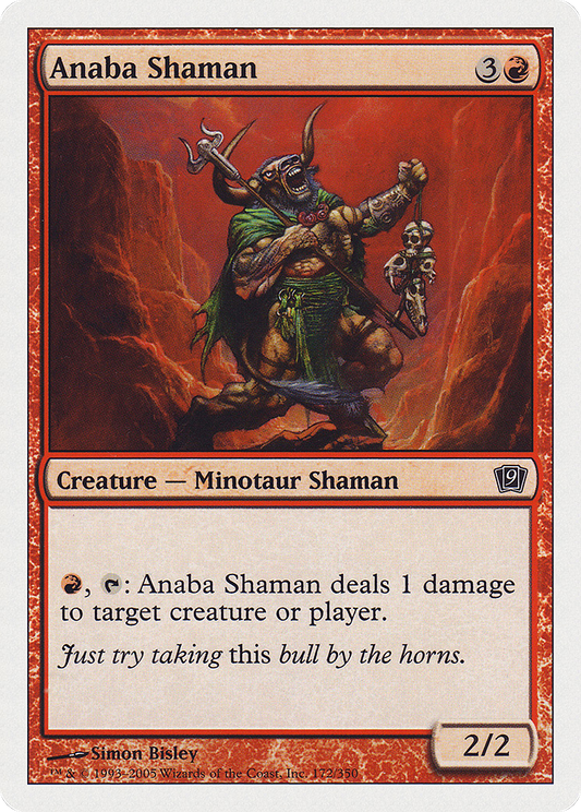 Anaba Shaman (172) - Ninth Edition