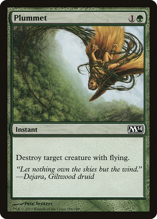 Plummet [Magic 2014] Foil