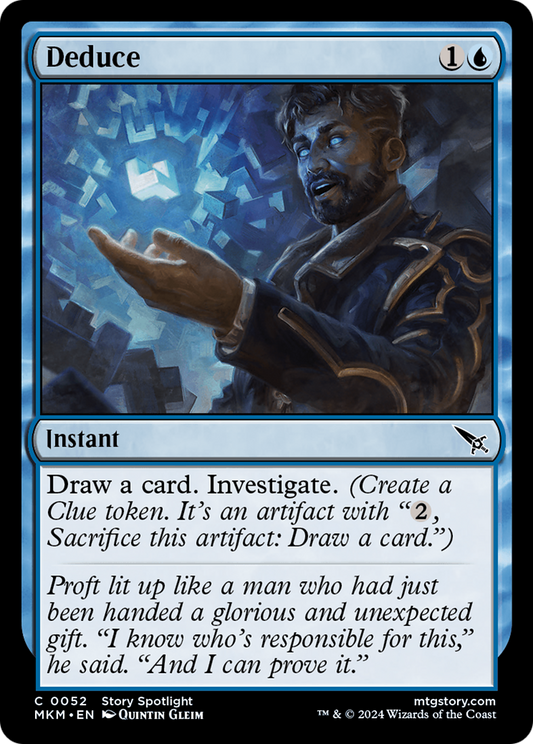 Deduce [Murders at Karlov Manor] Foil