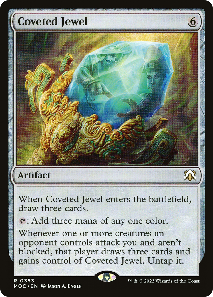 Coveted Jewel (Ripple Foil) [Modern Horizons 3 Commander] | Silver Goblin