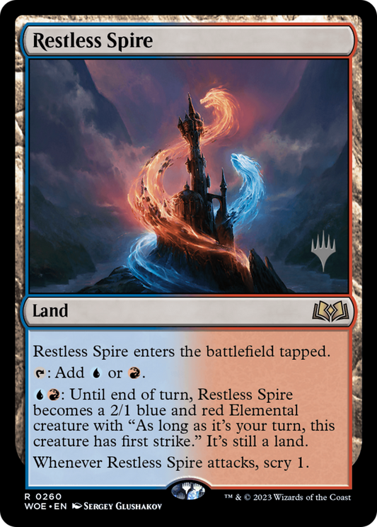 Restless Spire (Promo Pack) [Wilds of Eldraine Promos] Foil