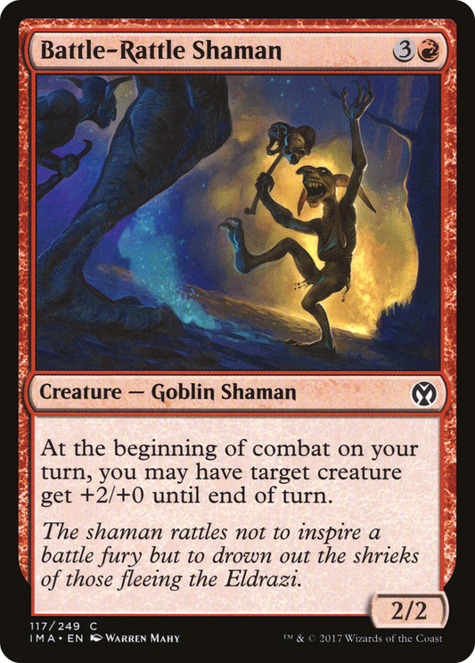 Battle-Rattle Shaman [Iconic Masters] Foil