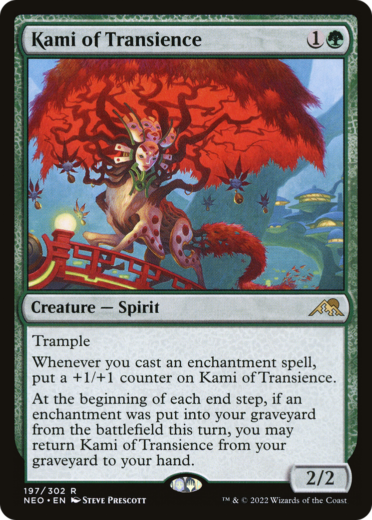 Kami of Transience (197) Foil - Kamigawa: Neon Dynasty