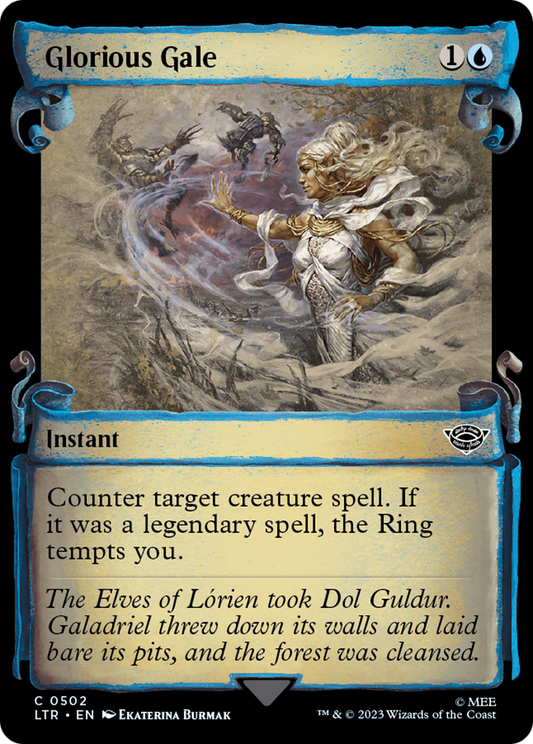 Glorious Gale [The Lord of the Rings: Tales of Middle-Earth Showcase Scrolls] Foil