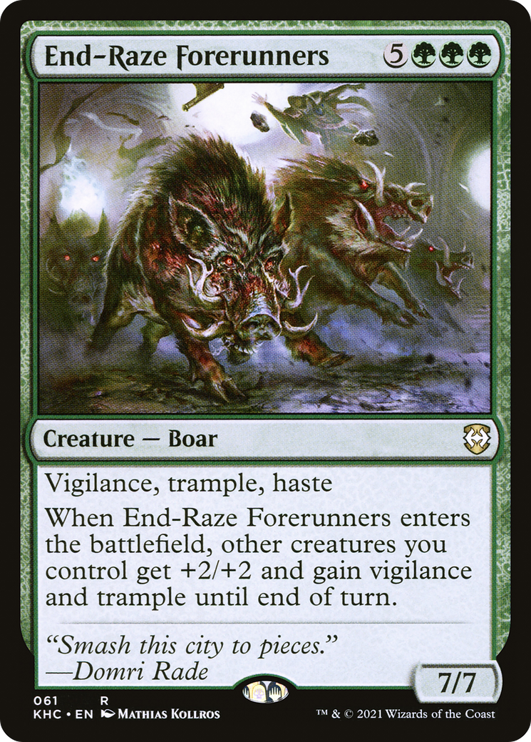 End-Raze Forerunners [Kaldheim Commander] | Silver Goblin