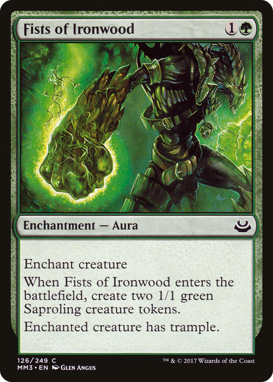 Fists of Ironwood [Modern Masters 2017] Foil