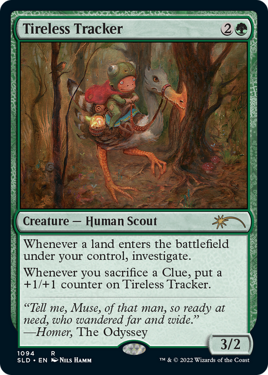 Tireless Tracker (1094) [Secret Lair Drop Series] Foil