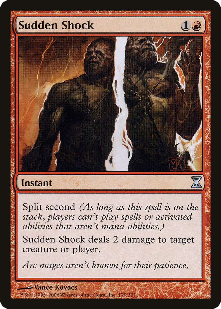 Sudden Shock (179) Foil - Time Spiral