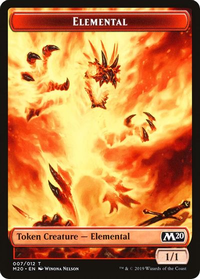 Elemental // Satyr Double-Sided Token [Challenger Decks 2020 Tokens] | Silver Goblin