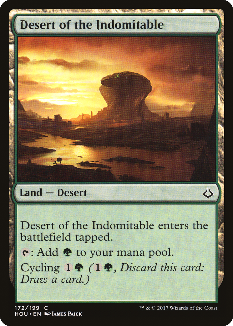 Desert of the Indomitable [Hour of Devastation] Foil