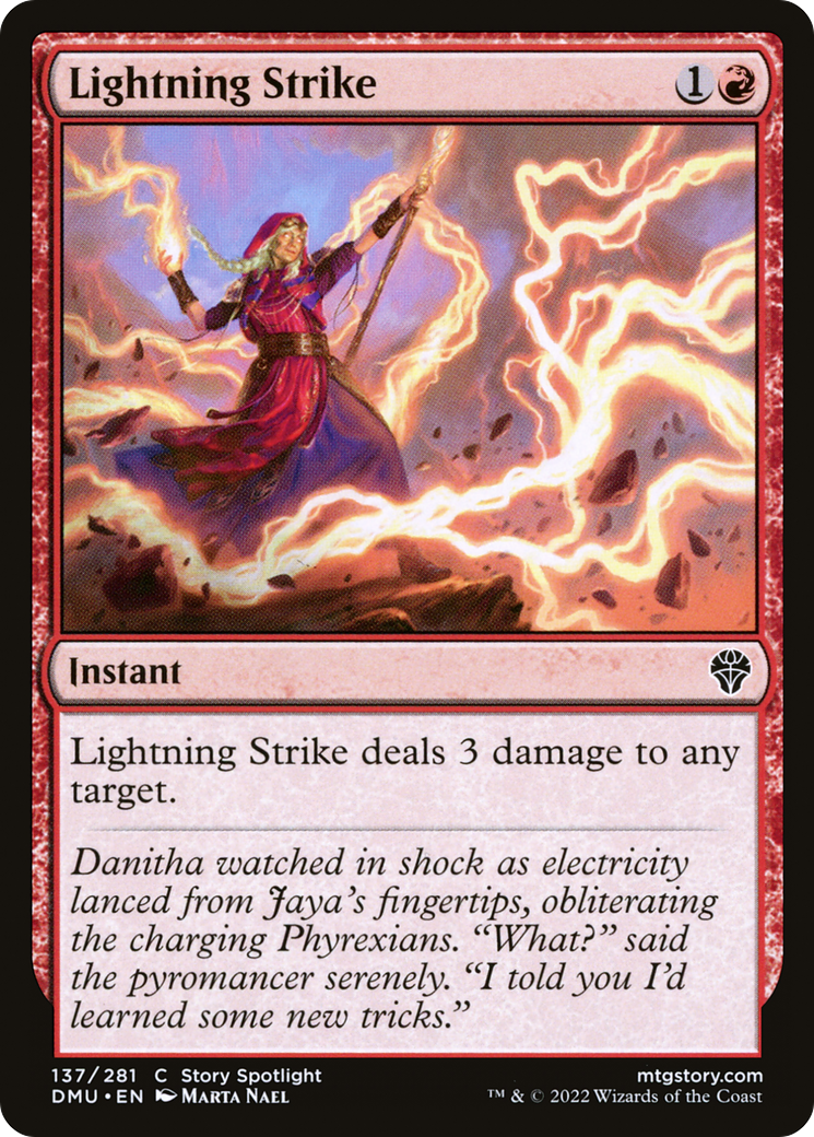 Lightning Strike [Dominaria United] | Silver Goblin