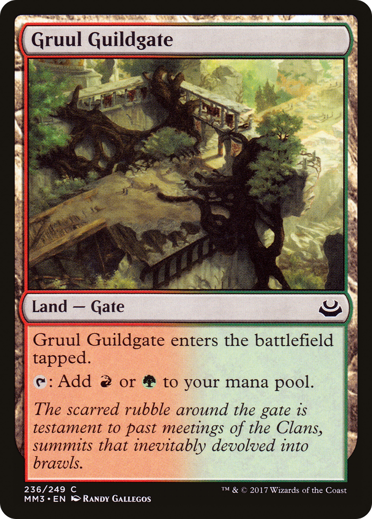 Gruul Guildgate [Modern Masters 2017] Foil