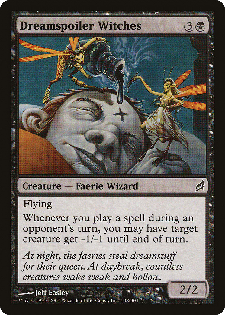 Dreamspoiler Witches [Lorwyn] Foil