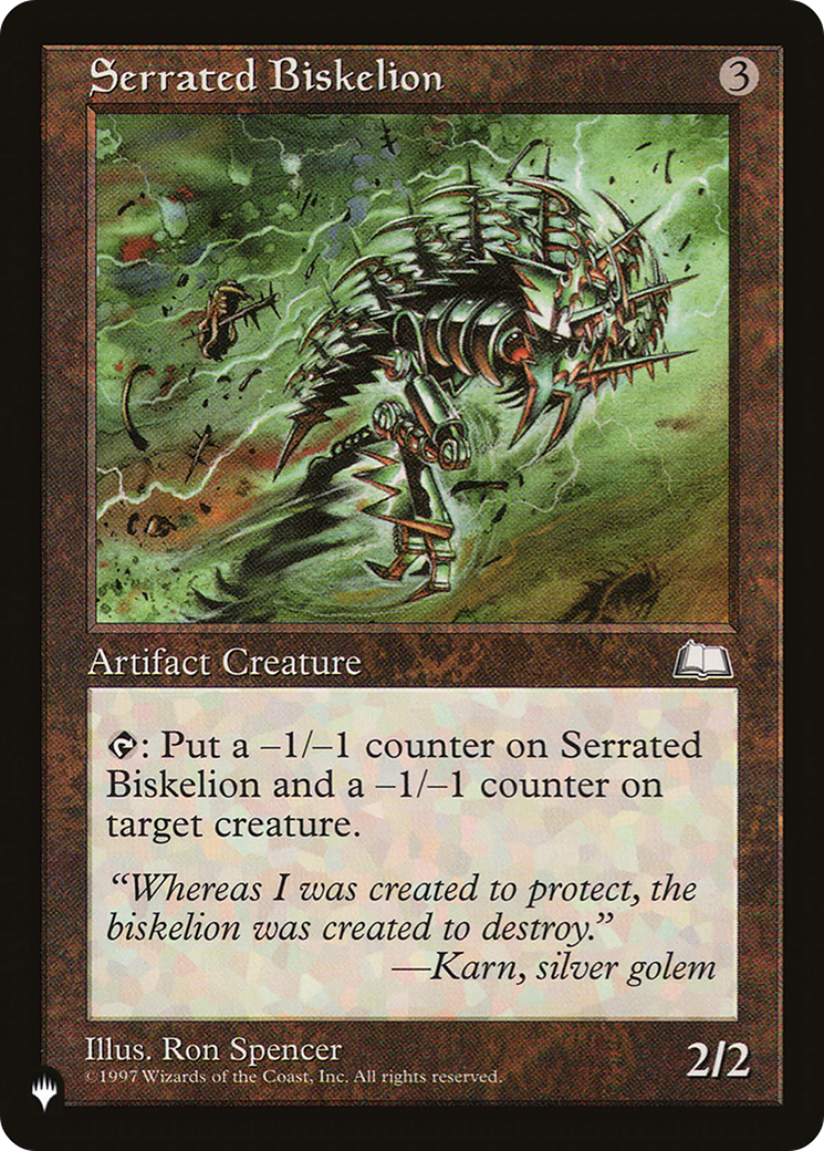 Serrated Biskelion (WTH-156)