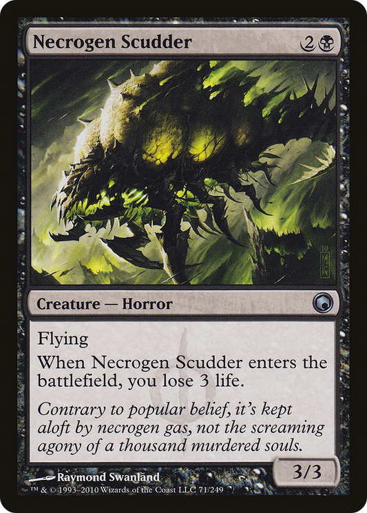 Necrogen Scudder [Scars of Mirrodin] Foil