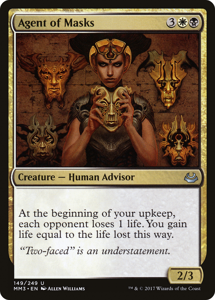 Agent of Masks [Modern Masters 2017] | Silver Goblin