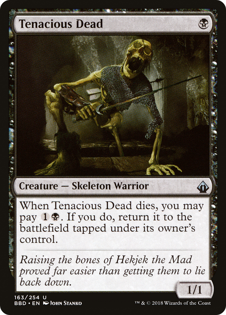 Tenacious Dead [Battlebond] Foil