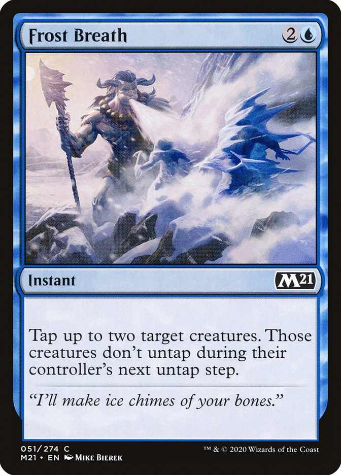 Frost Breath [Core Set 2021] | Silver Goblin