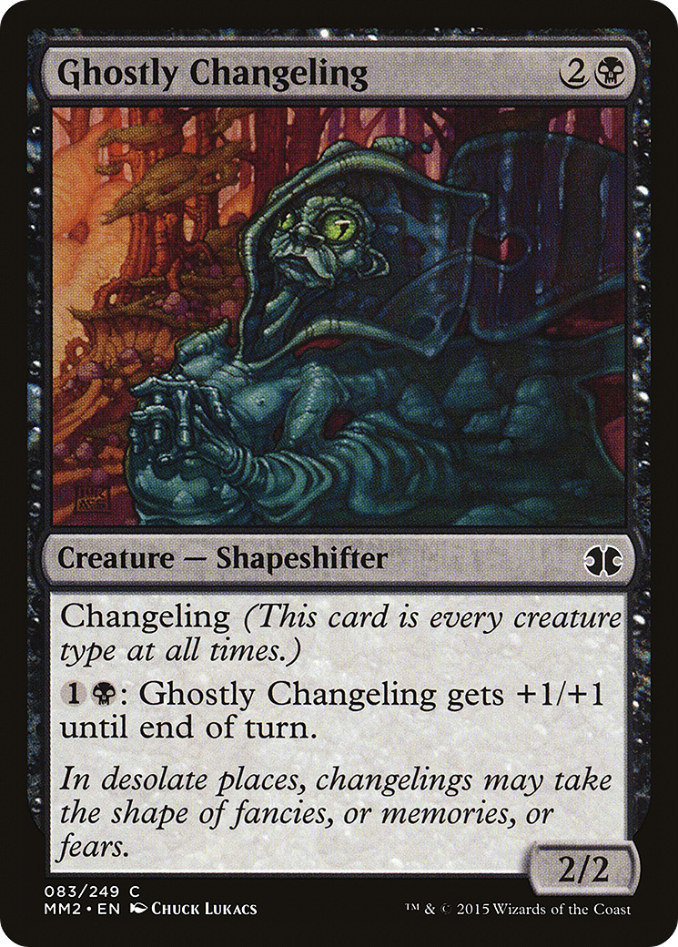 Ghostly Changeling [Modern Masters 2015] Foil