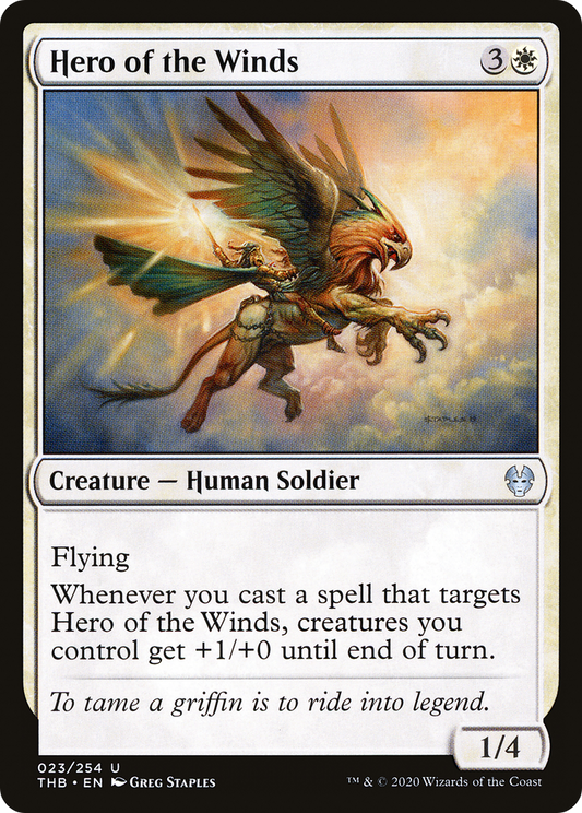 Hero of the Winds [Theros Beyond Death] Foil