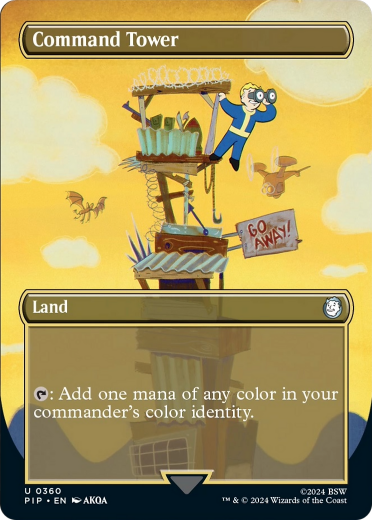 Command Tower (Borderless) [Fallout] | Silver Goblin