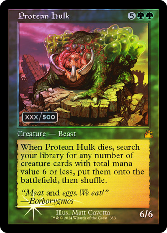Protean Hulk Foil (353Z)