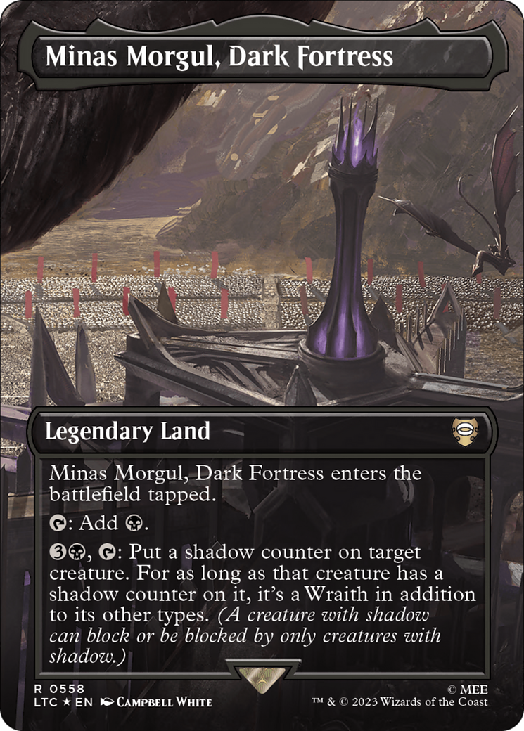 Minas Morgul, Dark Fortress (558) Foil - Tales of Middle-earth Commander
