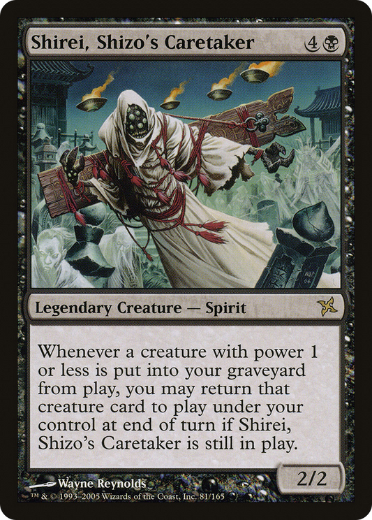 Shirei, Shizo's Caretaker [Betrayers of Kamigawa] Foil