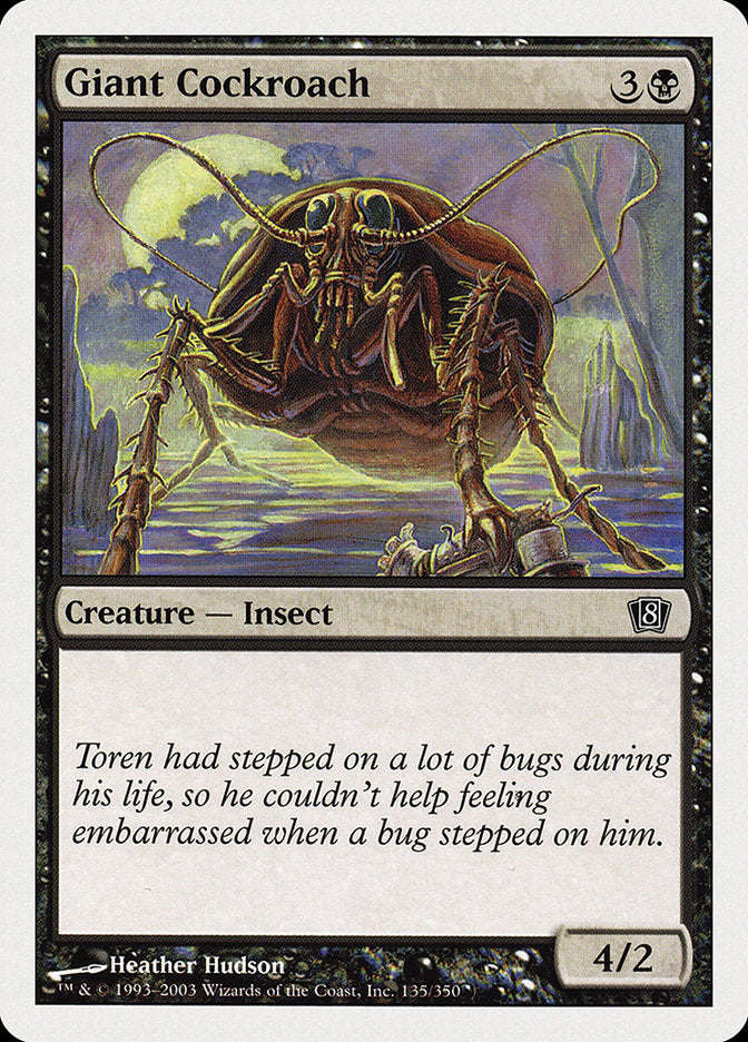 Giant Cockroach [Eighth Edition] Foil