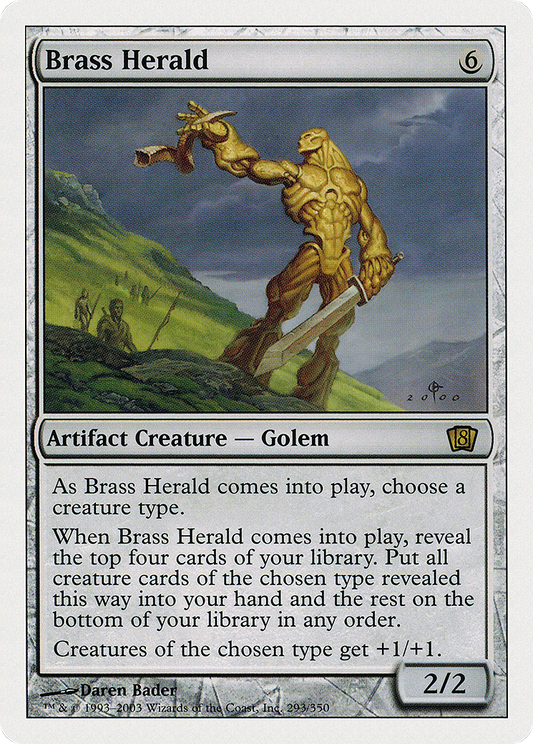 Brass Herald (293) - Eighth Edition