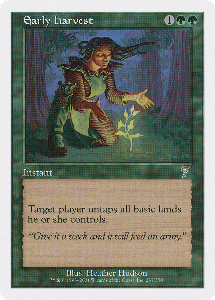 Early Harvest (237) Foil - Seventh Edition