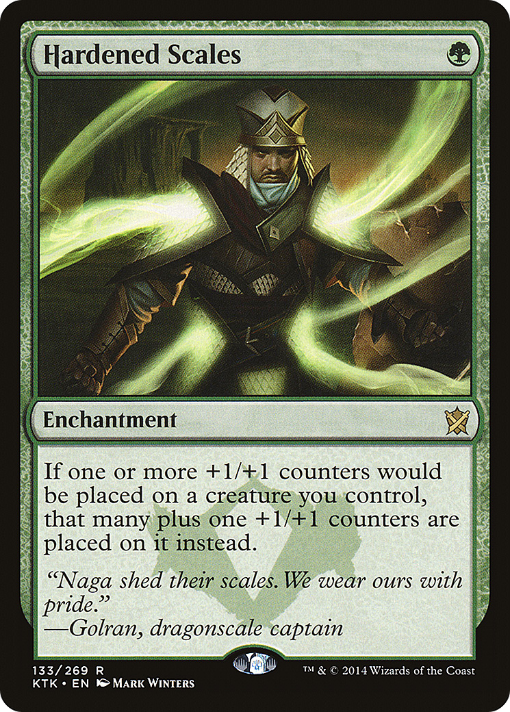 Hardened Scales [Khans of Tarkir] Foil