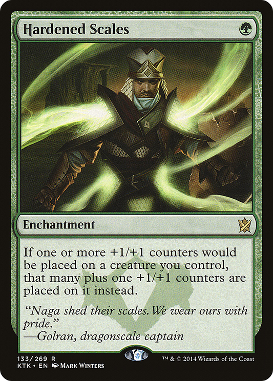 Hardened Scales [Khans of Tarkir] Foil