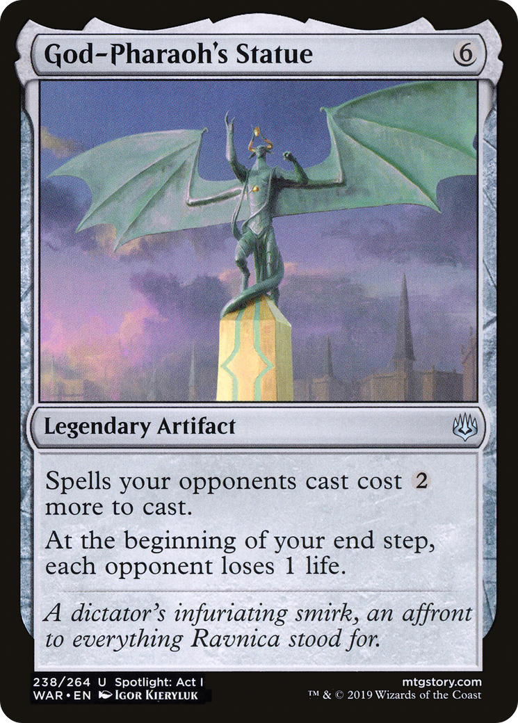God-Pharaoh's Statue [War of the Spark] Foil