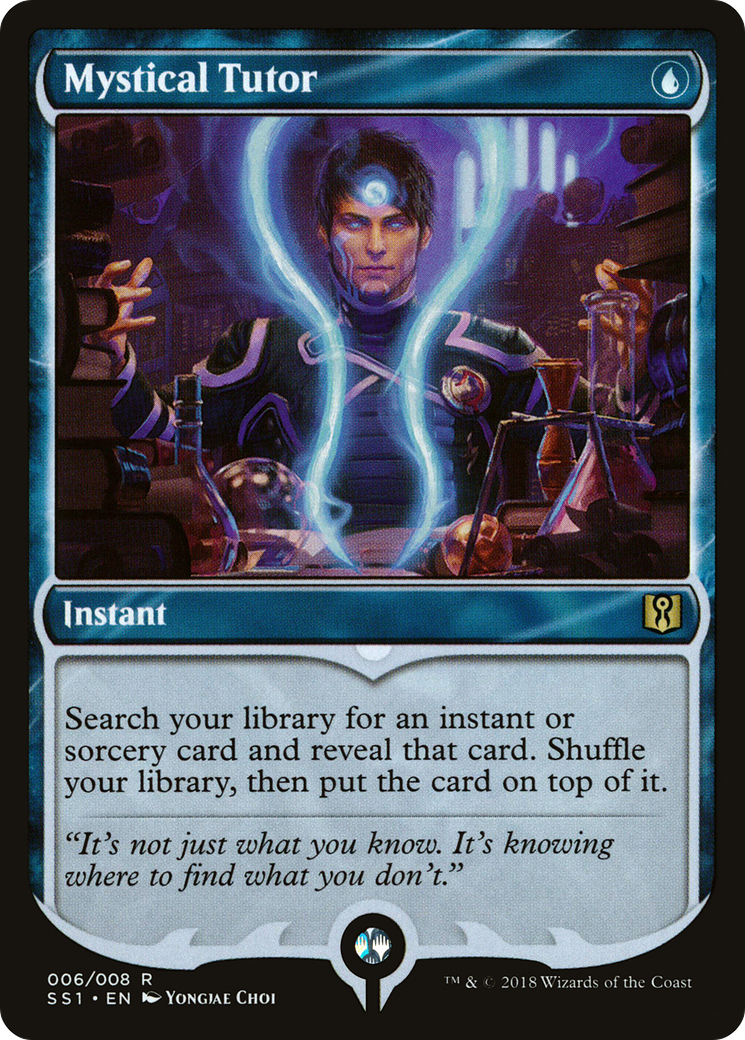 Mystical Tutor (006) Foil - Signature Spellbook: Jace