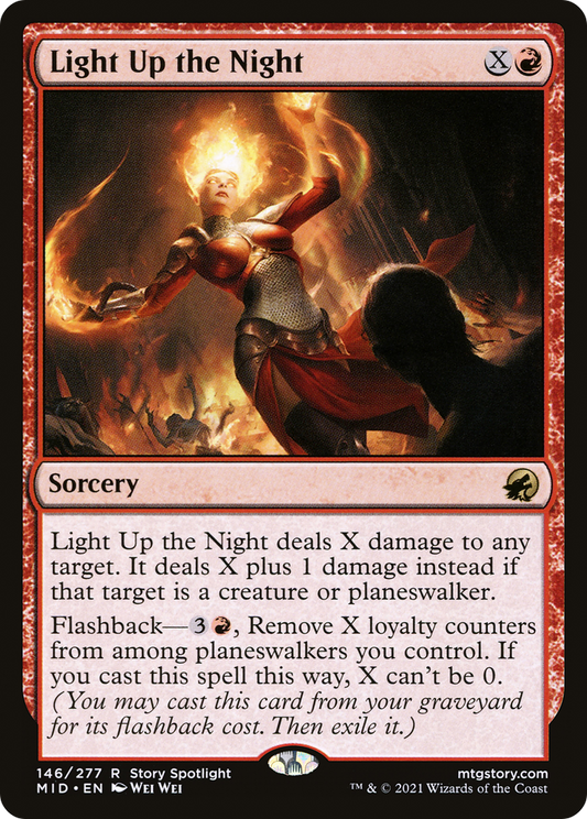 Light Up the Night [Innistrad: Midnight Hunt] Foil