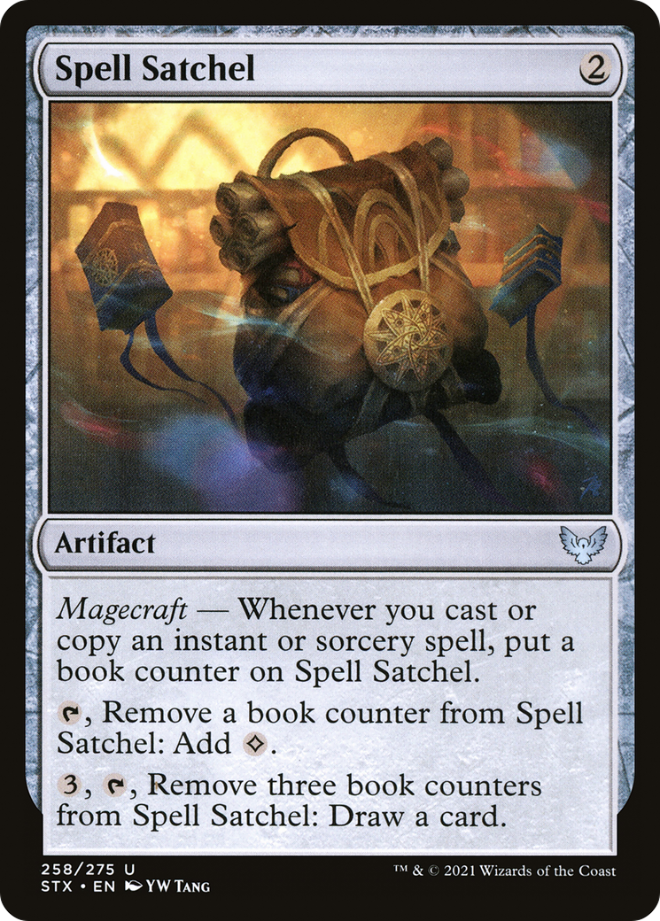 Spell Satchel [Strixhaven: School of Mages] Foil