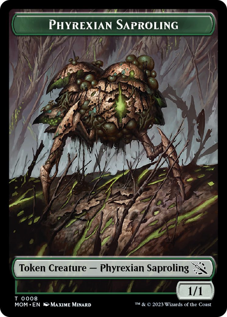 Phyrexian Saproling Token [March of the Machine Tokens] | Silver Goblin