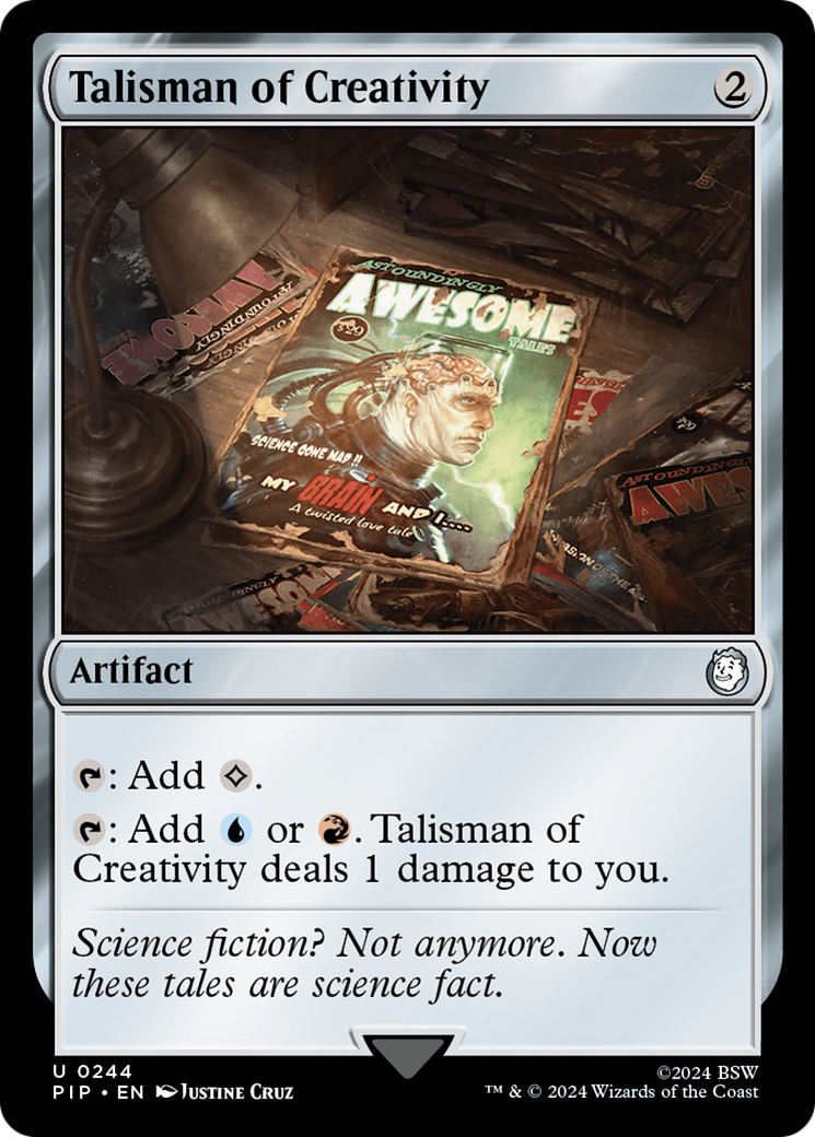 Talisman of Creativity [Fallout] | Silver Goblin