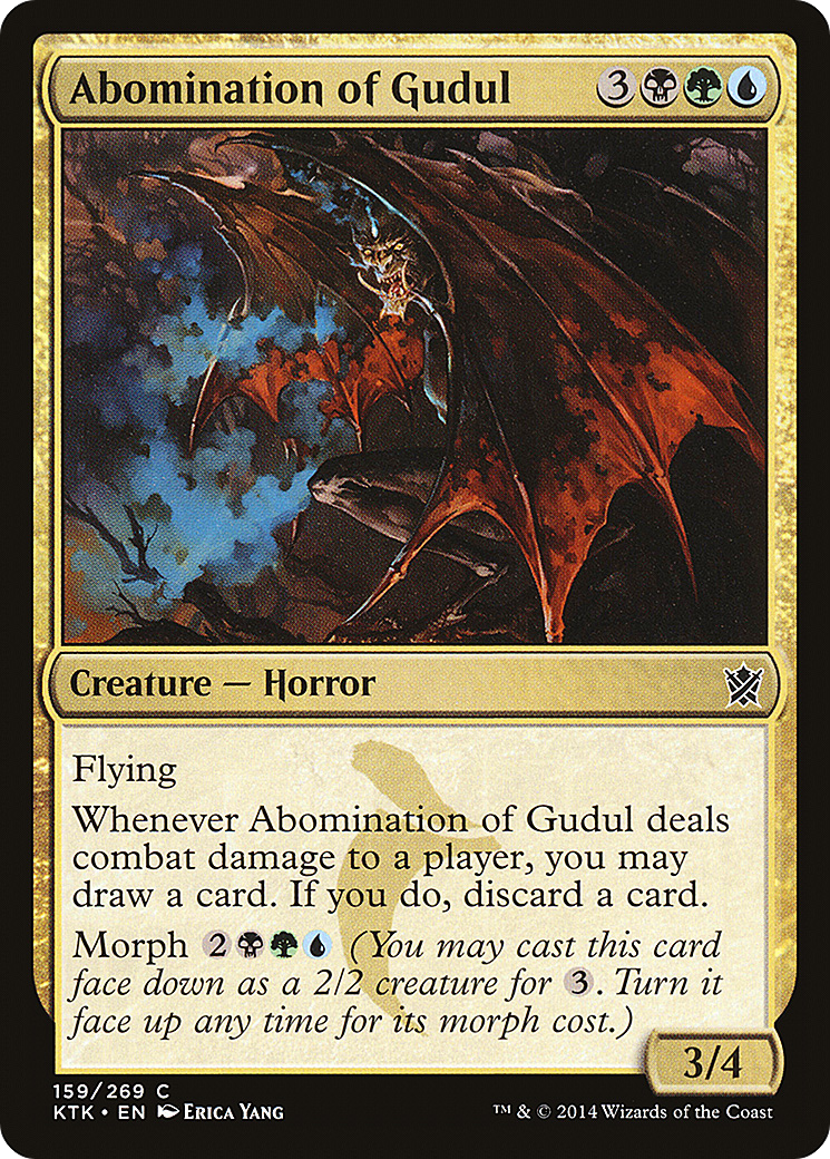 Abomination of Gudul [Khans of Tarkir] Foil