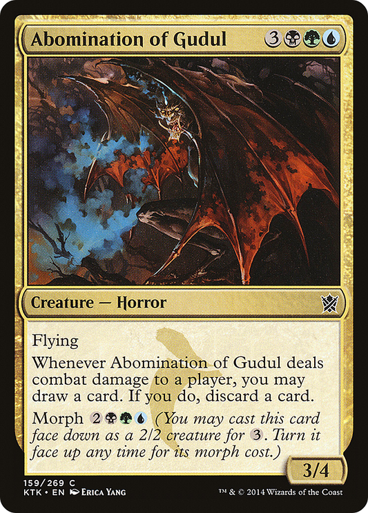 Abomination of Gudul [Khans of Tarkir] Foil