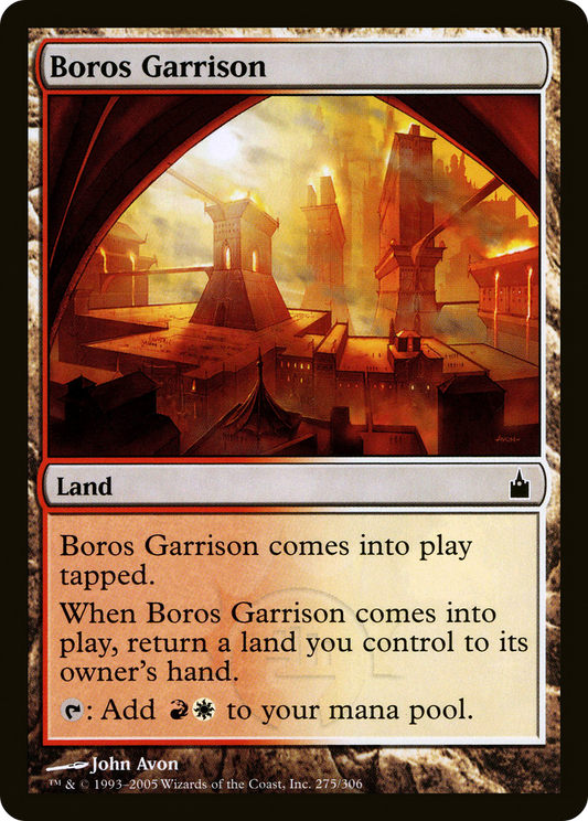 Boros Garrison [Ravnica: City of Guilds] Foil