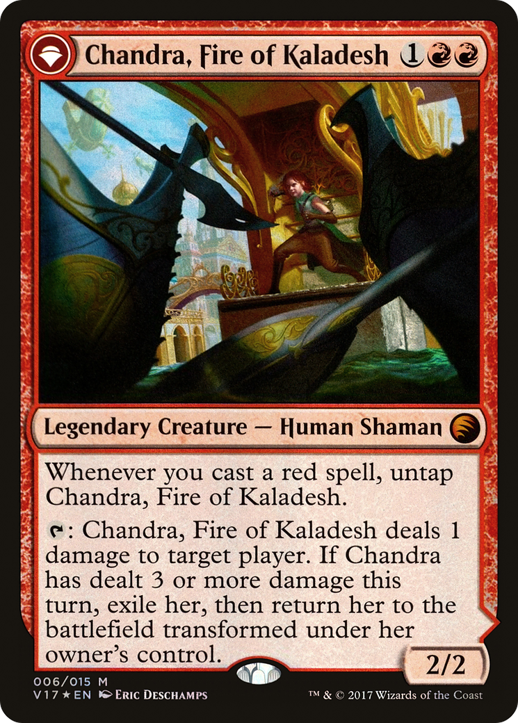 Chandra, Fire of Kaladesh // Chandra, Roaring Flame [From the Vault: Transform] | Silver Goblin