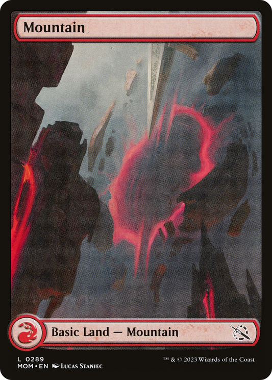 Mountain (289) [March of the Machine] Foil