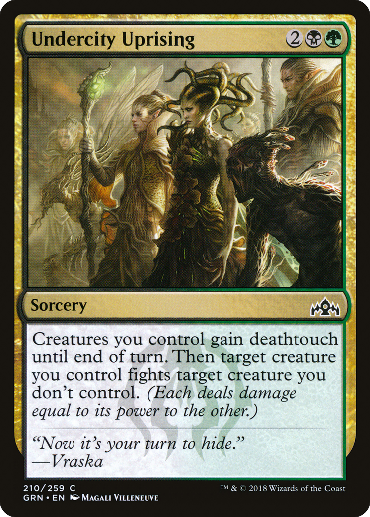 Undercity Uprising [Guilds of Ravnica] Foil
