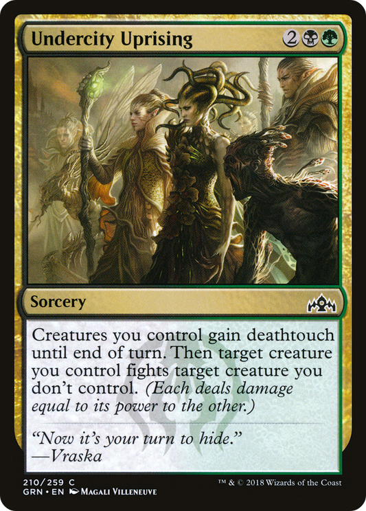 Undercity Uprising [Guilds of Ravnica] Foil